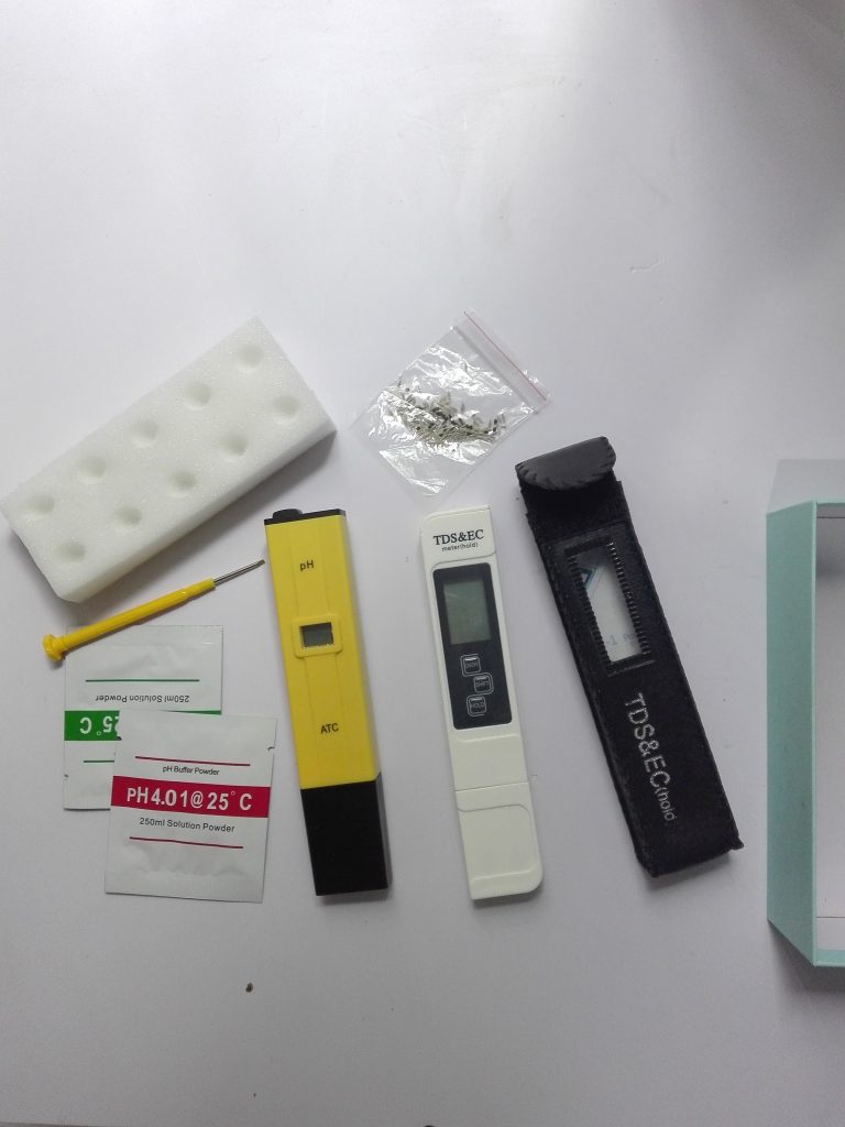 ph and ec/tds meters
